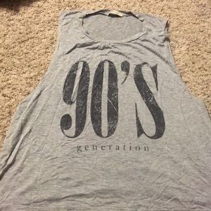 Gray tank